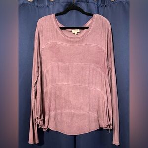 Umgee Purple Long Sleeve Top